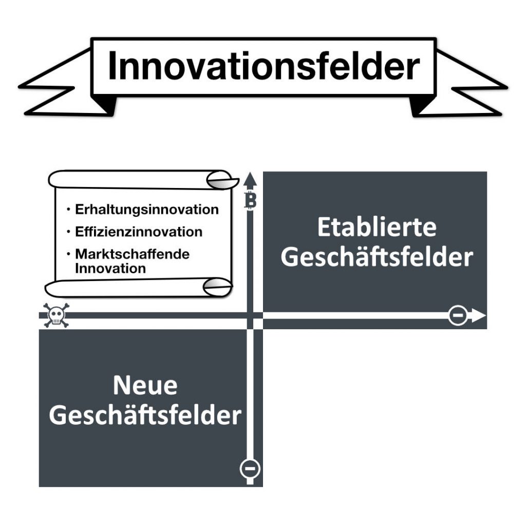 Innovationsberatung in den Feldern Erhaltungsinnovation, Effizienzinnovation, Marktschaffende Innovation oder Disruptive Innovation