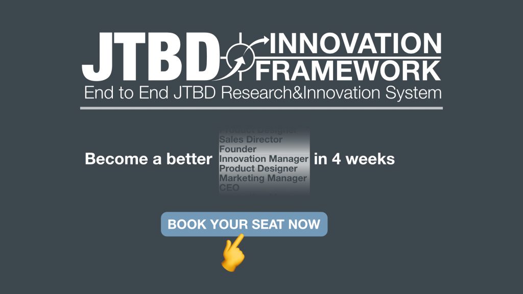 Produktentwicklung mit dem JTBD Framework: Workshop Launch
